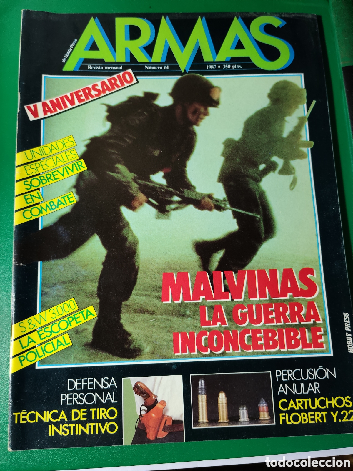 Coleccionismo de Revistas y Peri&oacute;dicos: REVISTA ARMAS N&deg;61 V aniversario