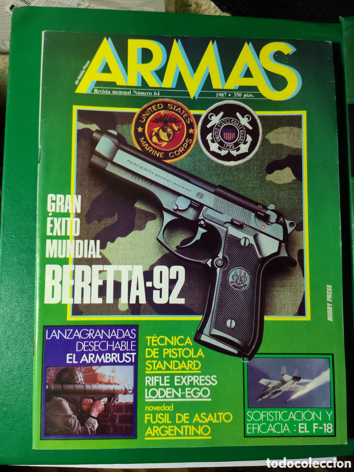 Coleccionismo de Revistas y Peri&oacute;dicos: REVISTA ARMAS N&deg;64 Beretta-92