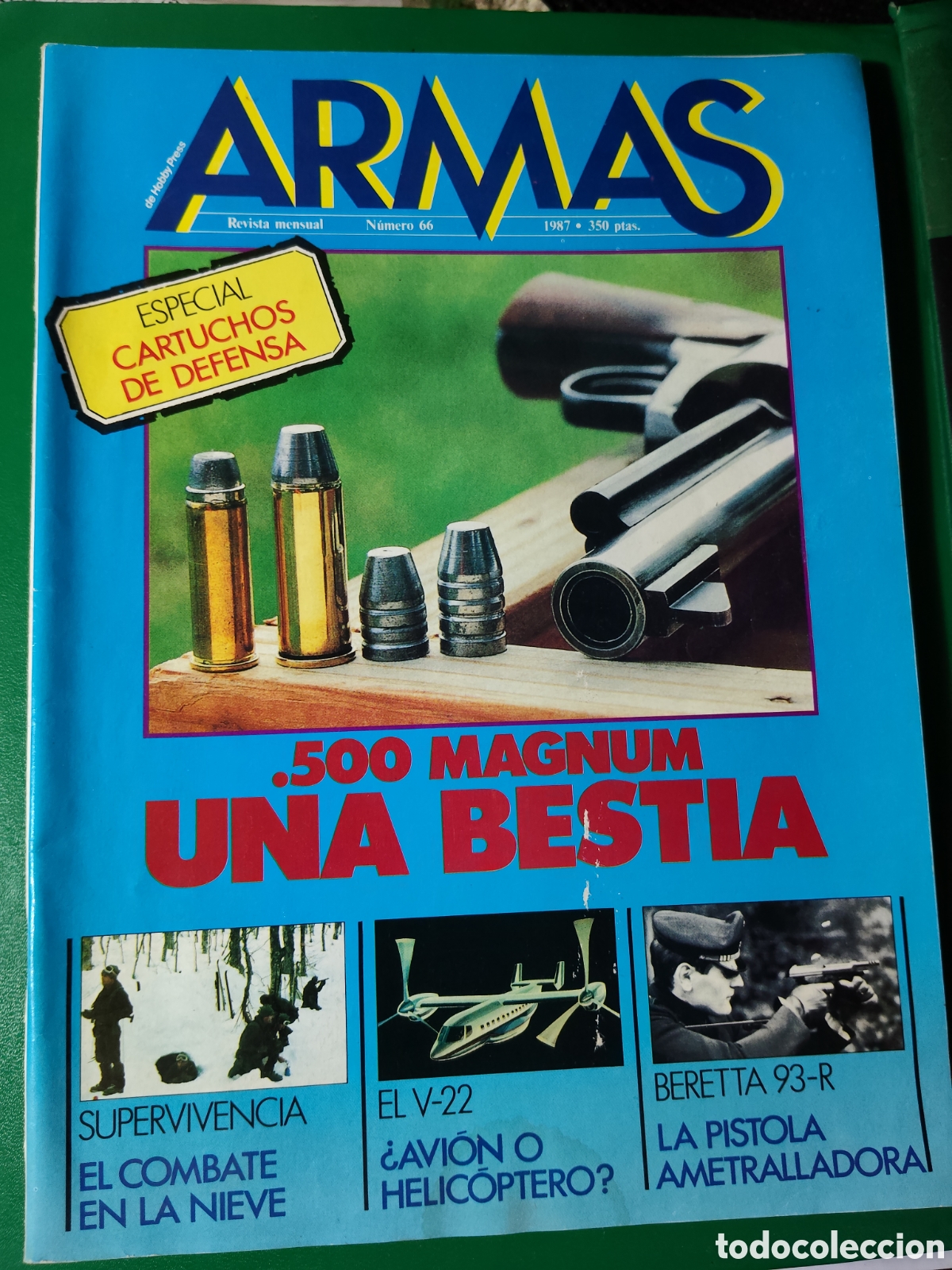 Coleccionismo de Revistas y Peri&oacute;dicos: REVISTA ARMAS N&deg;66 500 MAGNUM