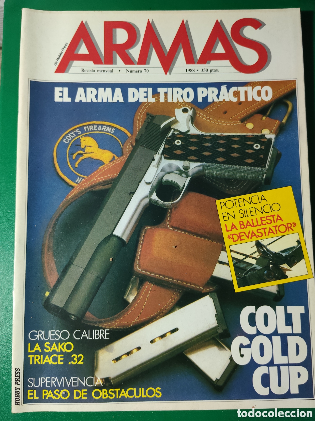 Coleccionismo de Revistas y Peri&oacute;dicos: REVISTA ARMAS N&deg;70 a&ntilde;o 1988.....