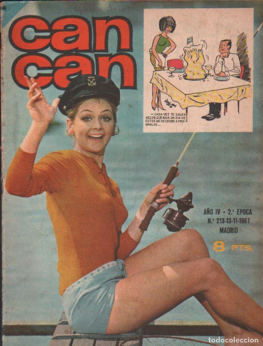 Coleccionismo de Revistas y Peri&oacute;dicos: CAN CAN, REVISTA PARA MAYORES -N&ordm;. 213 A&Ntilde;O IV, SEGUNDA &Eacute;POCA. A-COMIC-9293