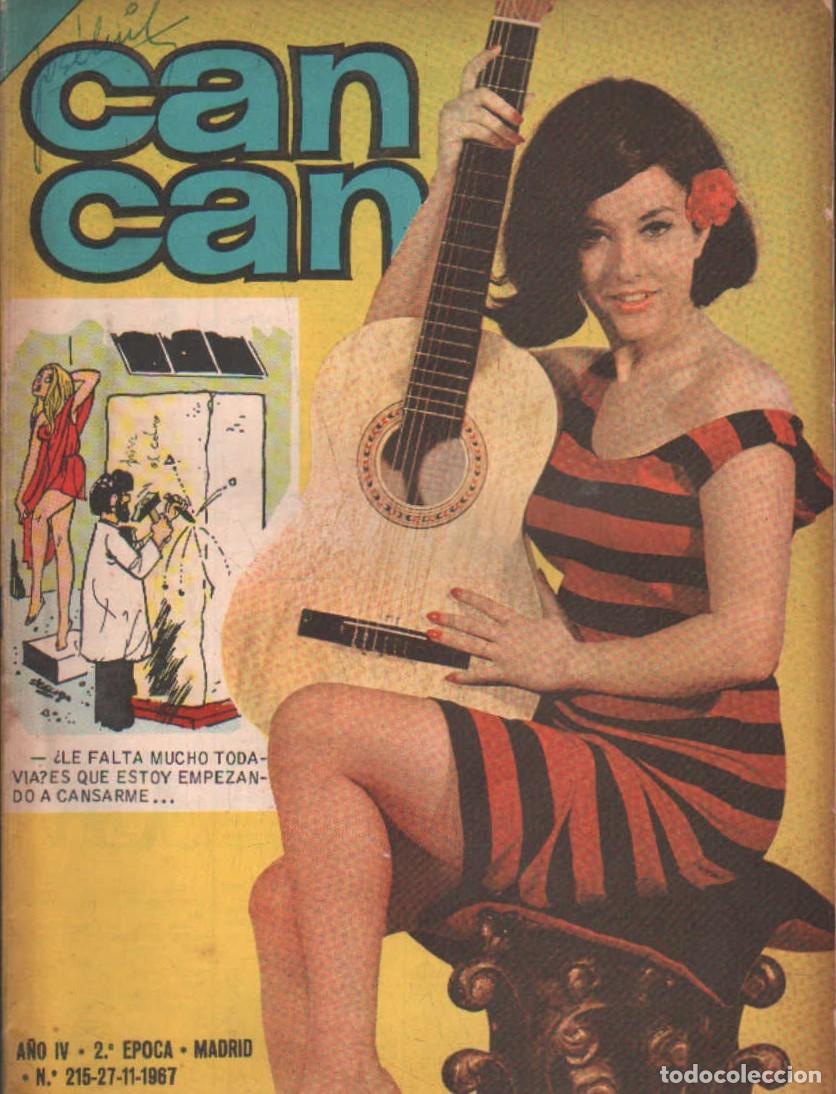 Coleccionismo de Revistas y Peri&oacute;dicos: CAN CAN, REVISTA PARA MAYORES -N&ordm;. 215 A&Ntilde;O IV, SEGUNDA &Eacute;POCA. A-COMIC-9294