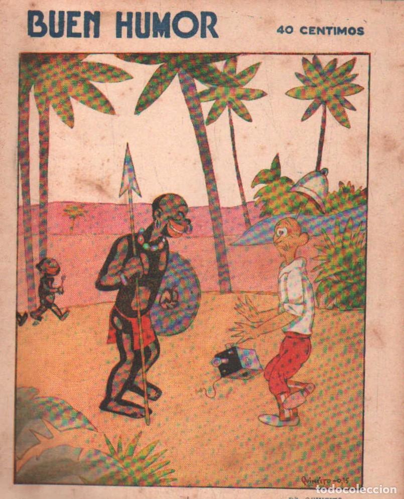 Collectionnisme de Revues et Journaux: BUEN HUMOR A&Ntilde;O VII, NUM. 350. A-HUM-702