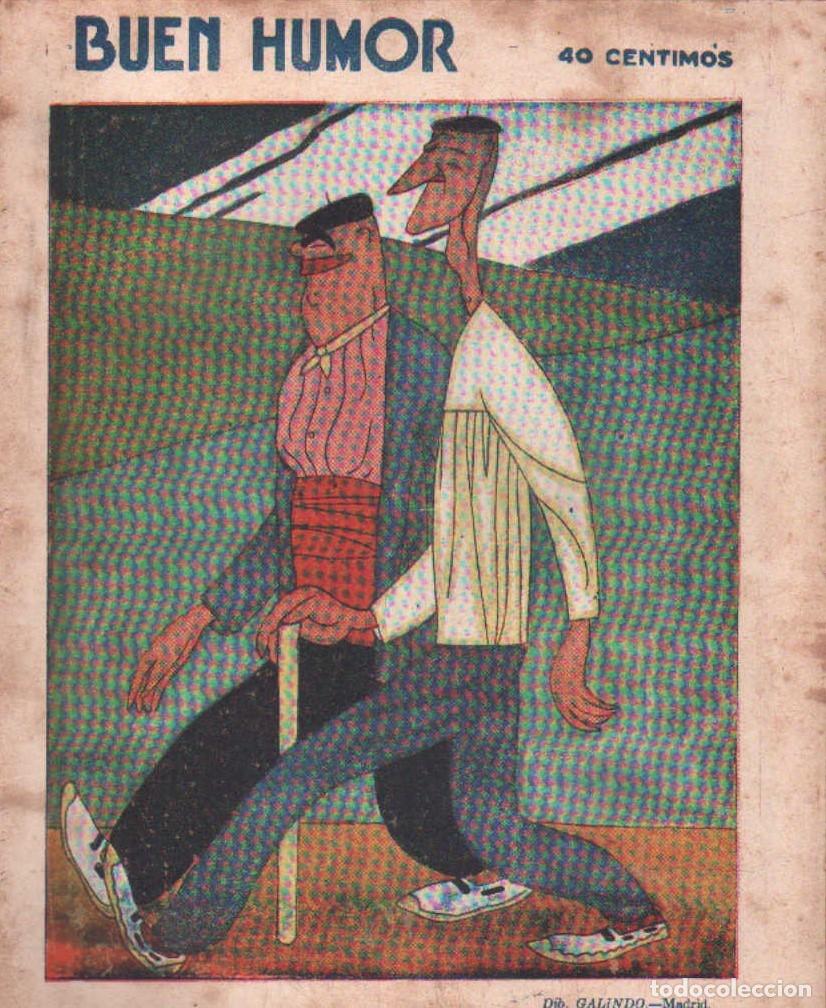 Collectionnisme de Revues et Journaux: BUEN HUMOR A&Ntilde;O VII, NUM. 351. A-HUM-703