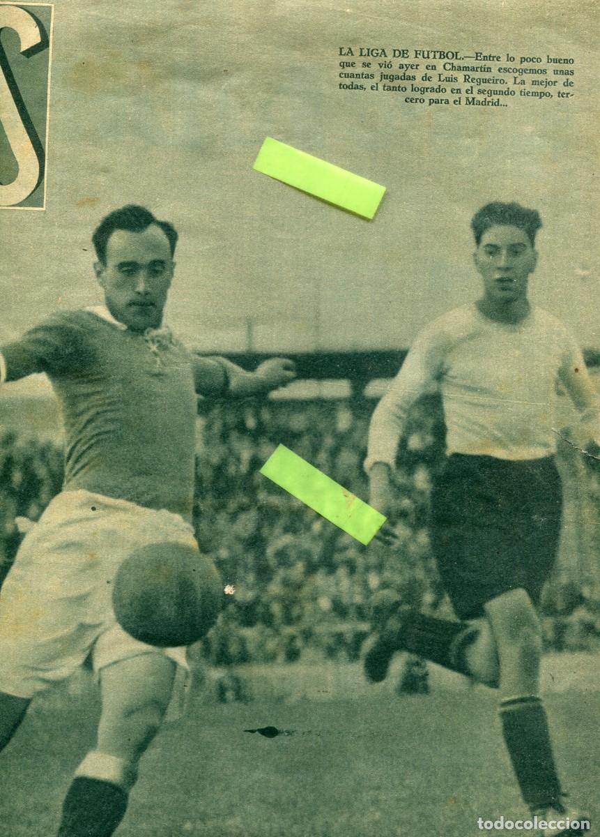 Coleccionismo de Revistas y Peri&oacute;dicos: REVISTA A&Ntilde;O 1935 LUIS REGUEIRO VUELO SANTANDER MEJICO AVIADOR JUAN IGNACIO POMBO HERCULES OSASUNA