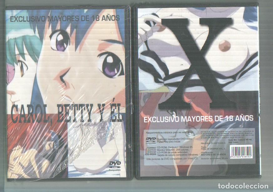 Coleccionismo de Revistas y Peri&oacute;dicos: DVD Cine adulto: Anime: Carol, Betty y el - varios