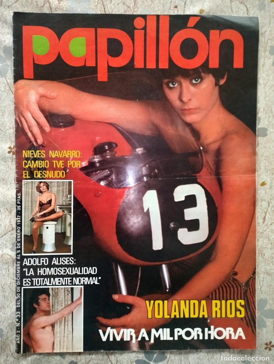 Collection Magazines and Newspapers: PAPILLON N&ordm; 33 / YOLANDA RIOS, NIEVES NAVARRO, SUSAN SCOTT, PROGRAMA FIN DE A&Ntilde;O TV