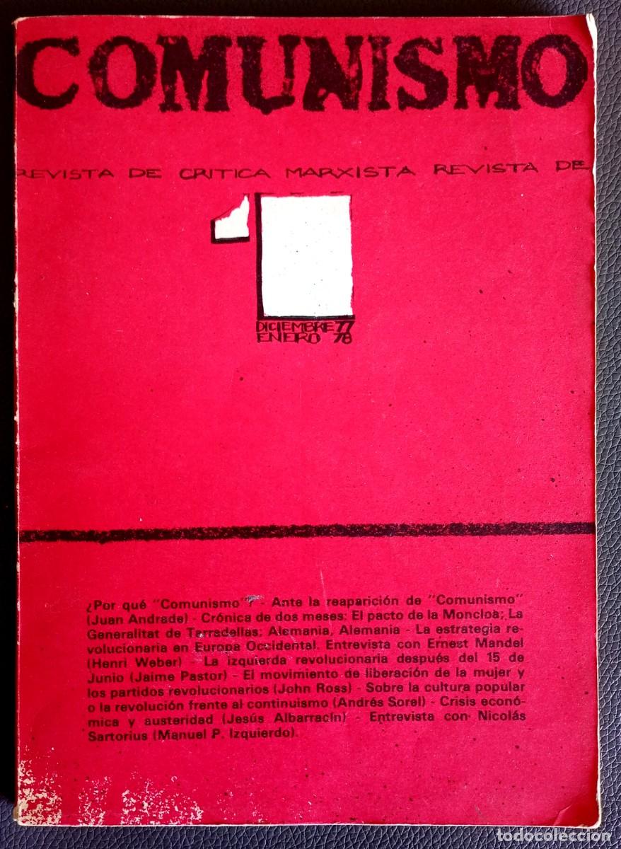 Coleccionismo de Revistas y Peri&oacute;dicos: Comunismo. Revista de cr&iacute;tica marxista, n&ordm; 1