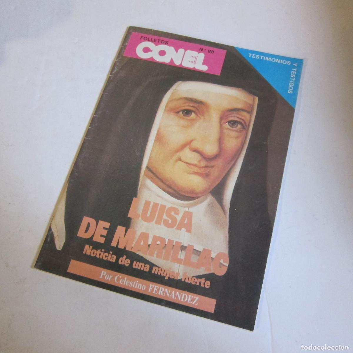 Coleccionismo de Revistas y Peri&oacute;dicos: LUISA DE MARILLAC. NOTICIA DE UNA MUJER FUERTE - CELESTINO FERNANDEZ - CON EL () REVISTA