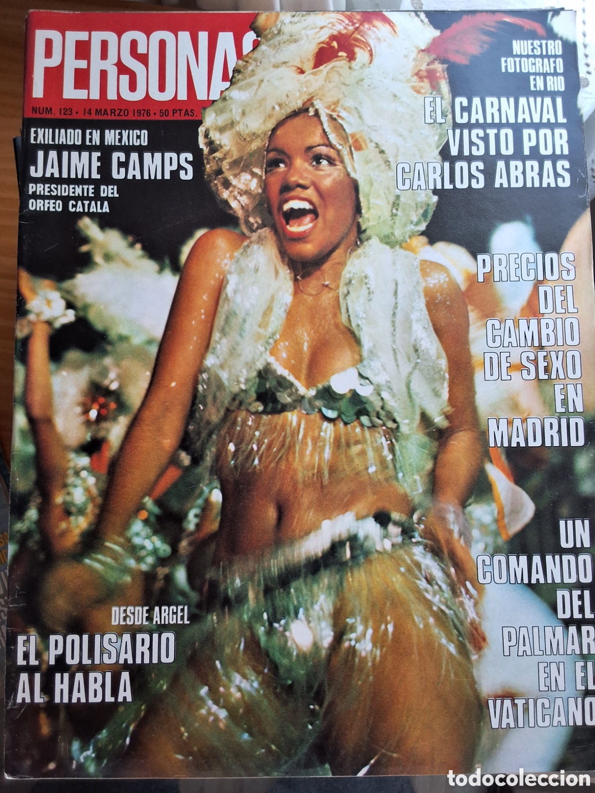 Coleccionismo de Revistas y Peri&oacute;dicos: Personas revista actualidad n&uacute;mero 129 (14-3-1976)