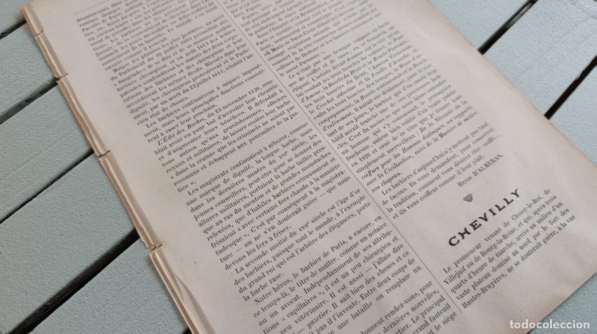 Colecionismo de Revistas e Jornais: CHEVILLY. J. THIEURY. LE MAGAZIN PITTORESQUE. PARIS, 1900.