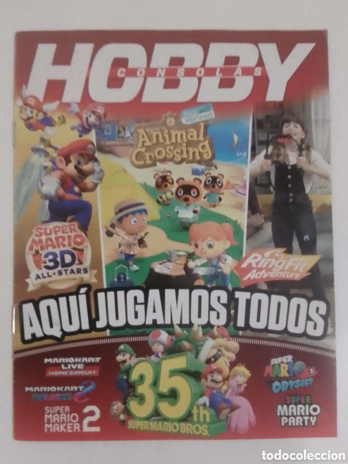 Coleccionismo de Revistas y Peri&oacute;dicos: Revista HOBBY CONSOLAS AQU&Iacute; JUGAMOS TODOS