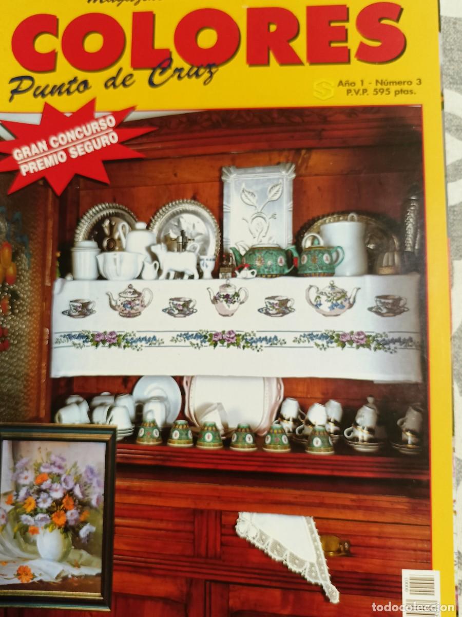 Coleccionismo de Revistas y Peri&oacute;dicos: Revista Colores Punto de Cruz 1998
