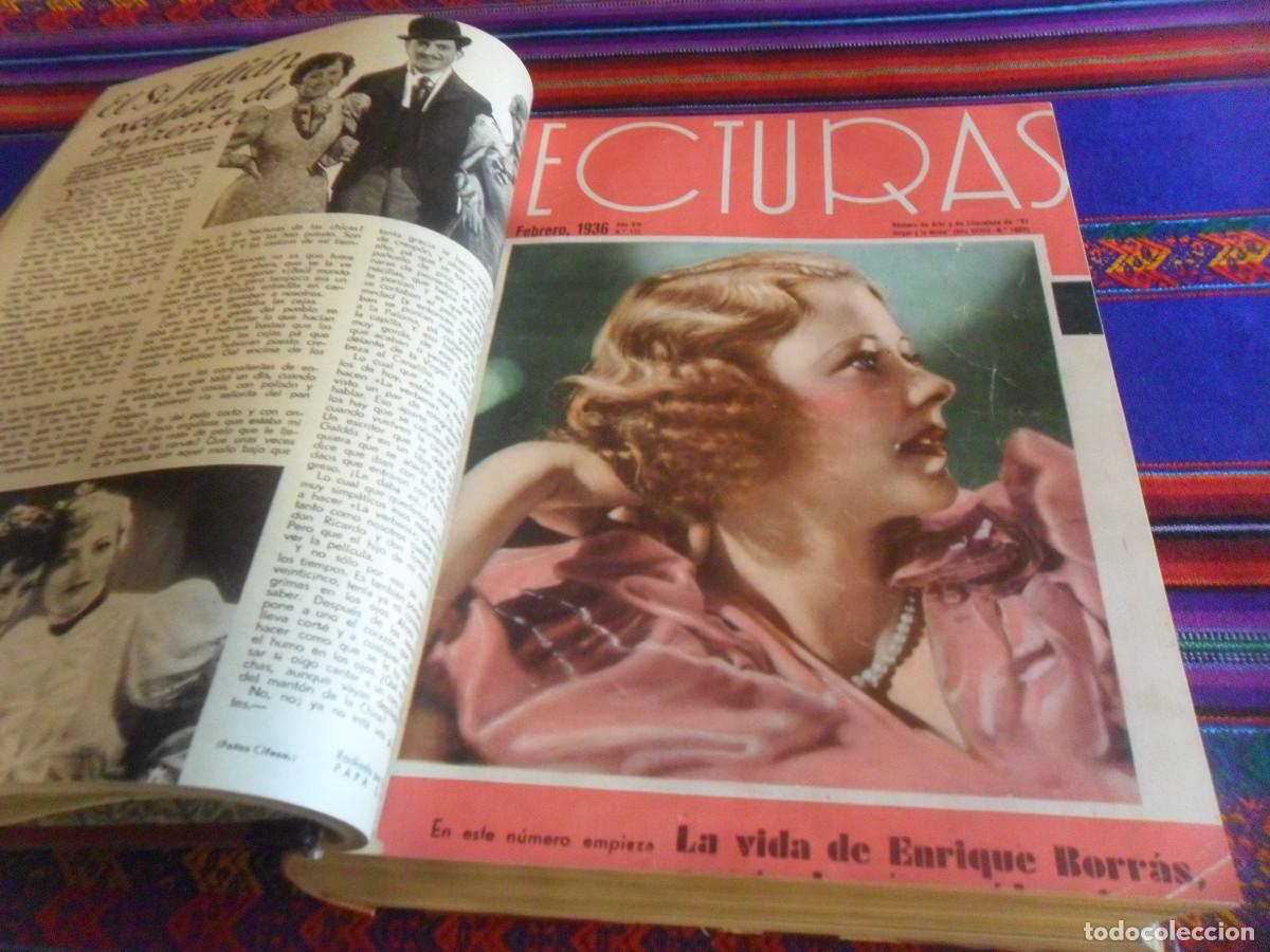 Collection Magazines and Newspapers: TOMO LECTURAS N&ordm;S 176 177 178 179 180 181 182 183 184 185 186 ENERO A NOVIEMBRE DE 1936.