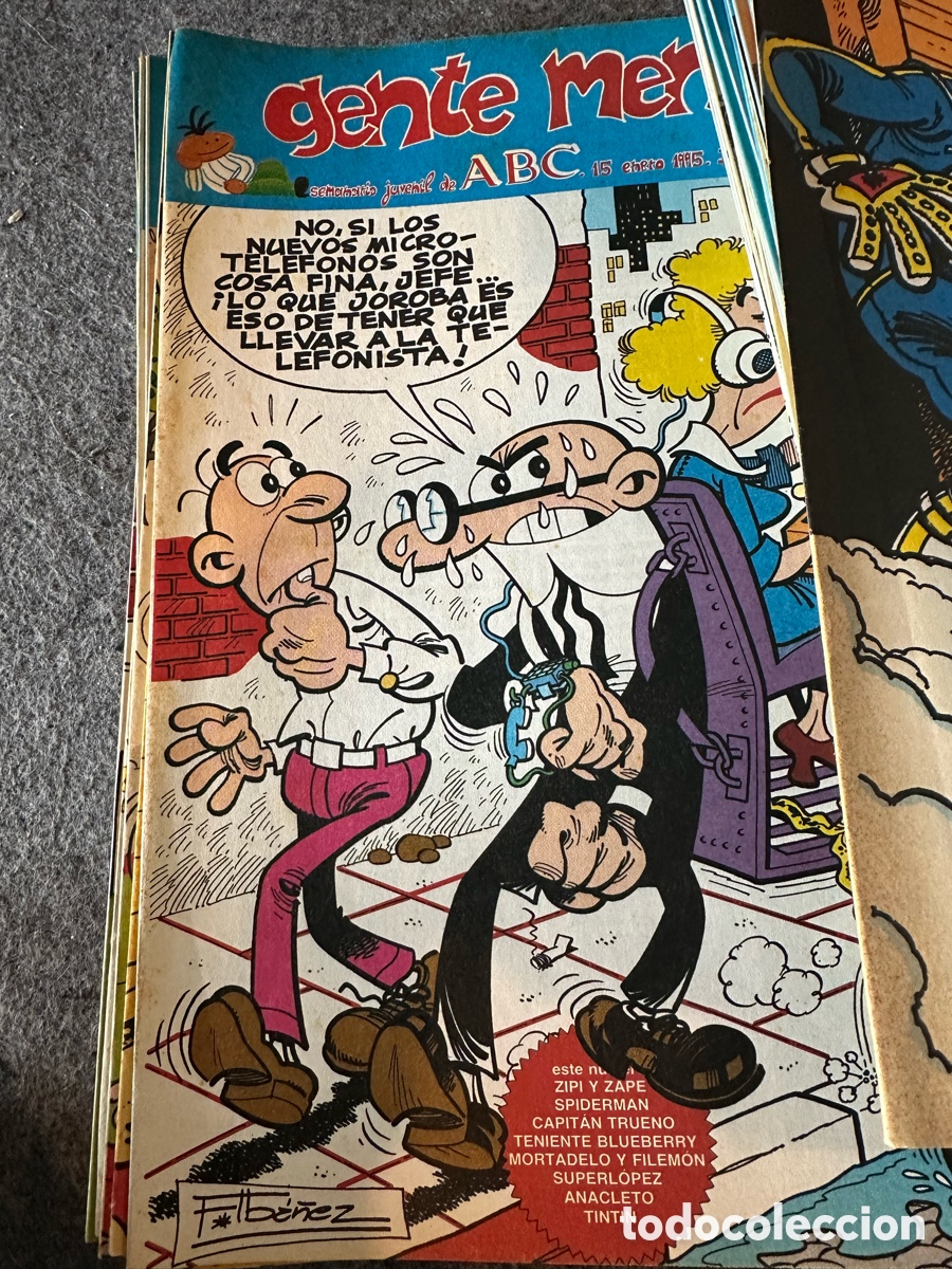 Coleccionismo de Revistas y Peri&oacute;dicos: Lote 89 n&uacute;meros de Gente menuda a&ntilde;os 94,95,96 y 97