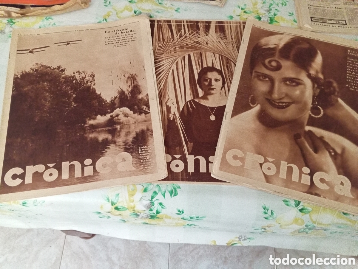 Collection Magazines and Newspapers: TRES REVISTAS CR&Oacute;NICA 1936