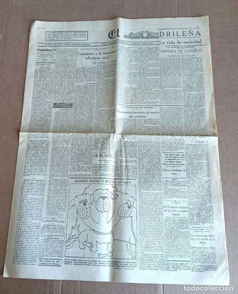 Collection Magazines and Newspapers: Diario EL SOL - A&ntilde;o XIII num 3686 - Jueves 6 de julio de 1929