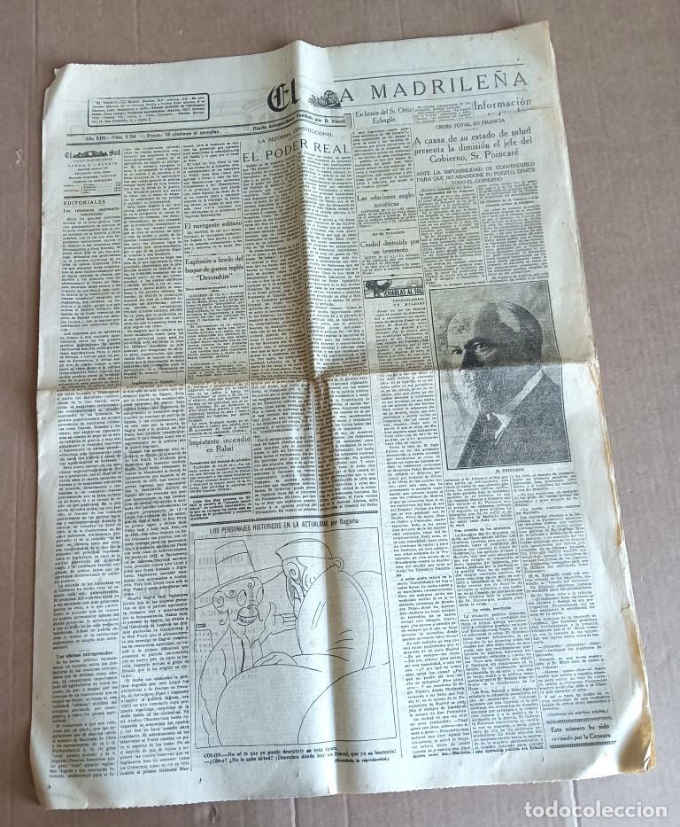 Collection Magazines and Newspapers: Diario EL SOL - A&ntilde;o XIII num 3730 - S&aacute;bado 27 de julio de 1929