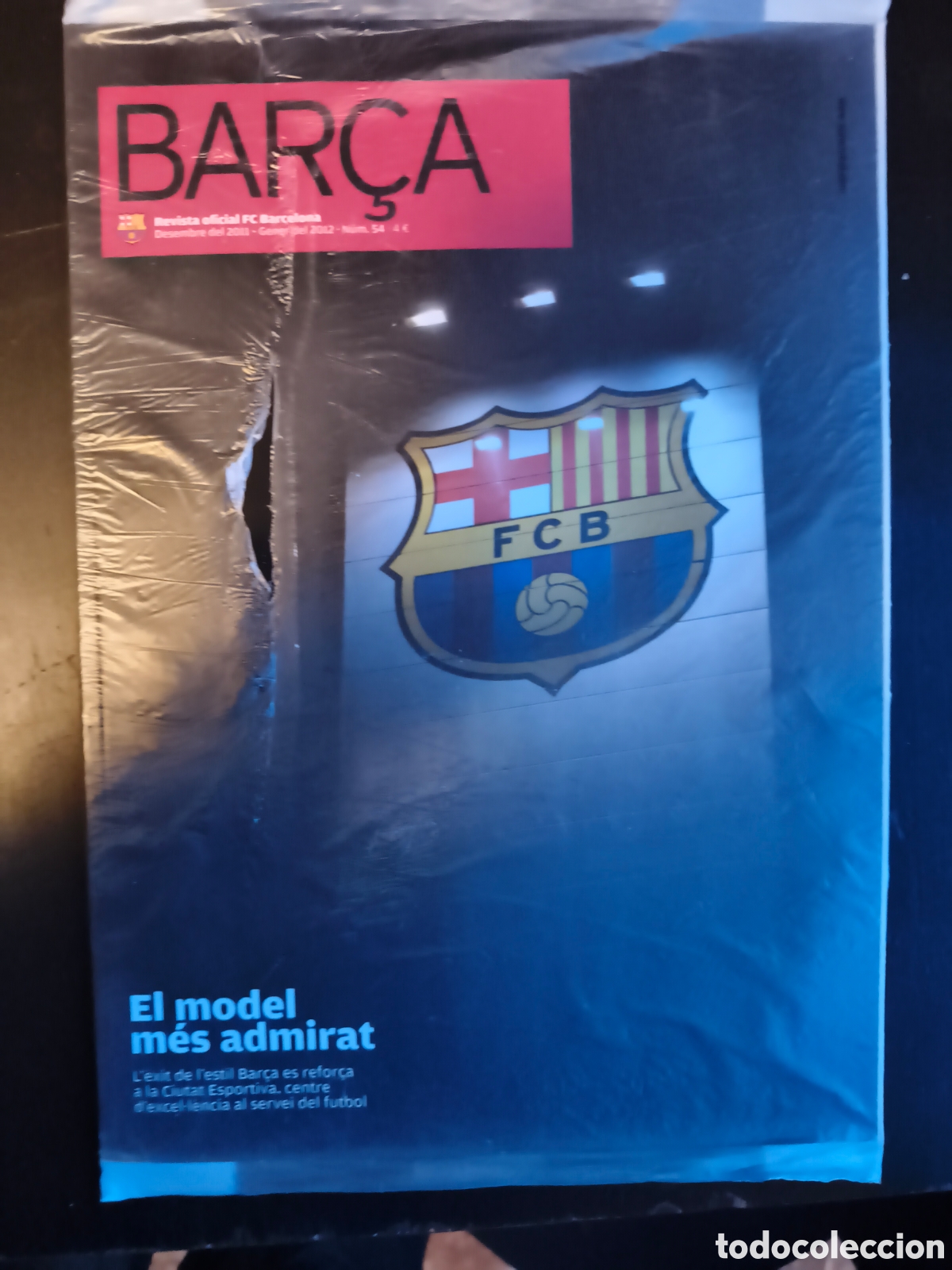 Coleccionismo de Revistas y Peri&oacute;dicos: REVISTA BAR&Ccedil;A. FC BARCELONA. DICIEMBRE 2011 N54