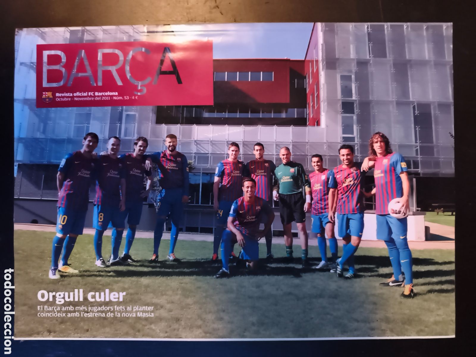 Collezionismo di Riviste e Giornali: REVISTA BAR&Ccedil;A. OCTUBRE-NOVIEMBRE 2011. N53