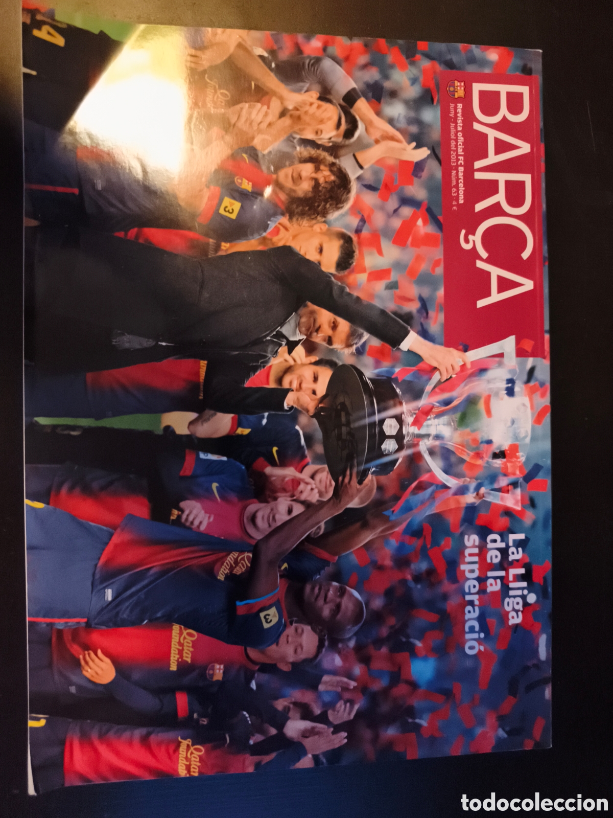 Coleccionismo de Revistas y Peri&oacute;dicos: REVISTA BAR&Ccedil;A. JUNIO-JULIO 2013. N63