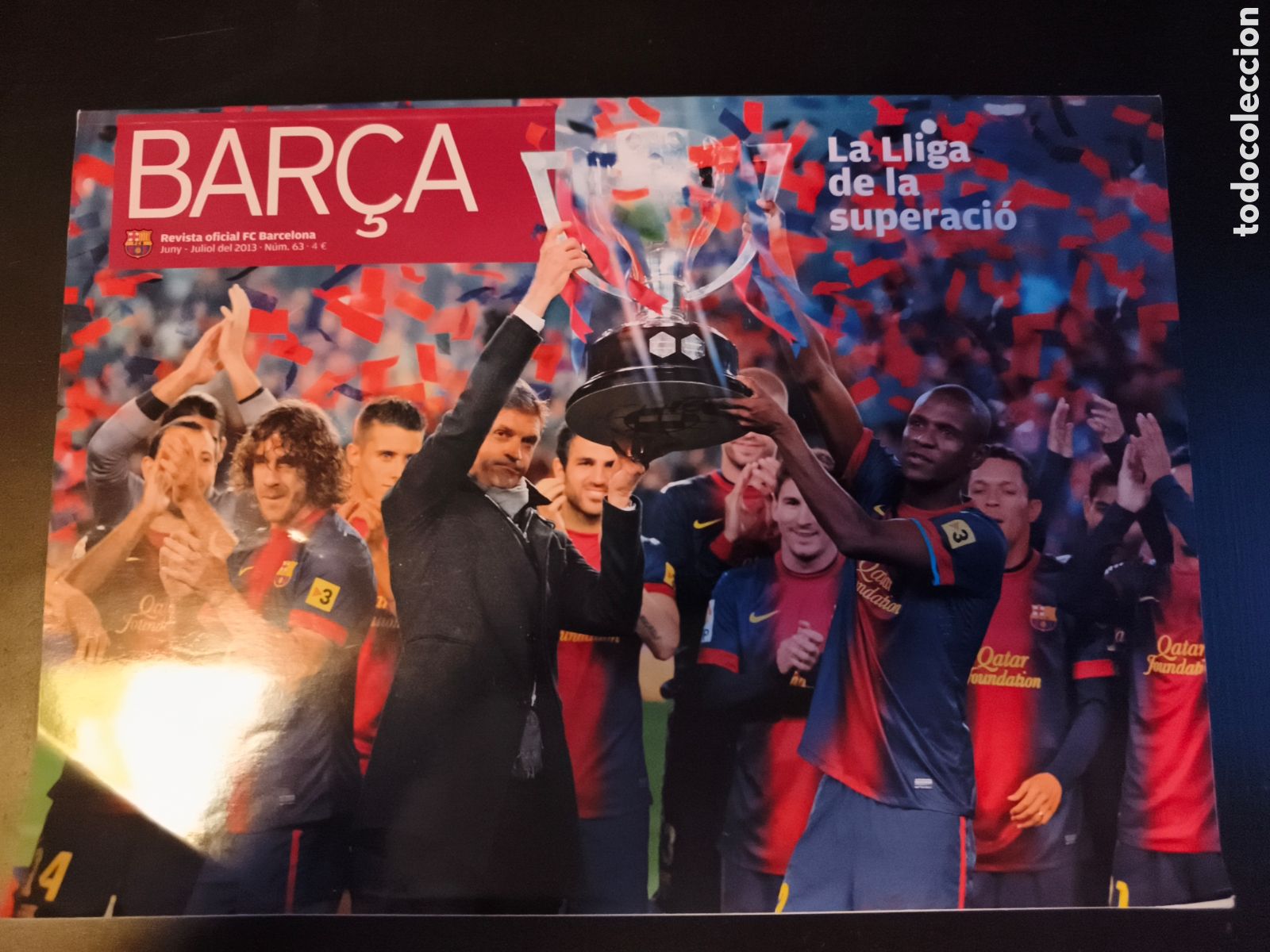 Collezionismo di Riviste e Giornali: REVISTA BAR&Ccedil;A. JUNIO-JULIO 2013. N63