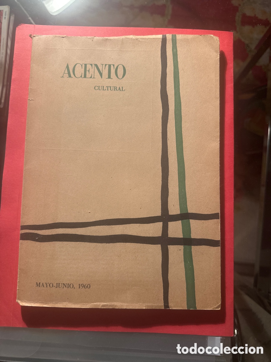 Coleccionismo de Revistas y Peri&oacute;dicos: acento, revista cultural mayo junio 1960
