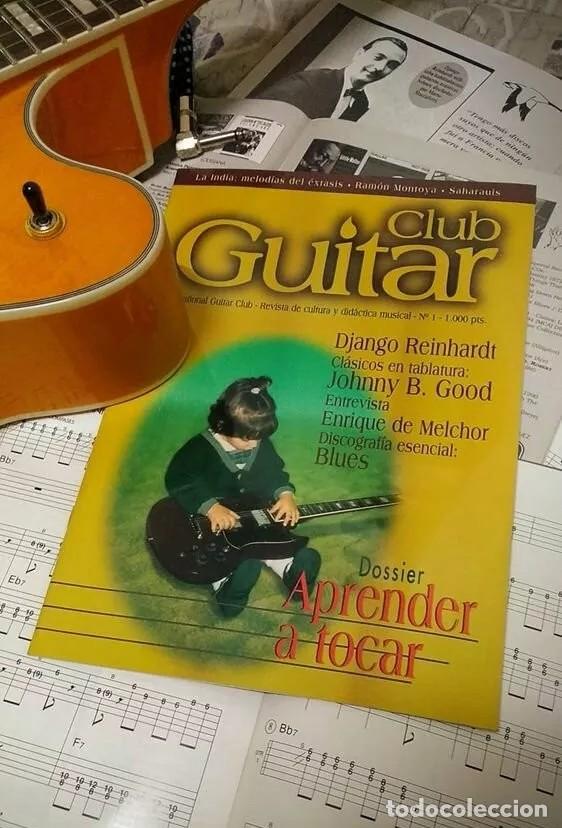 Coleccionismo de Revistas y Peri&oacute;dicos: Revista GUITAR CLUB n&deg;1 nueva
