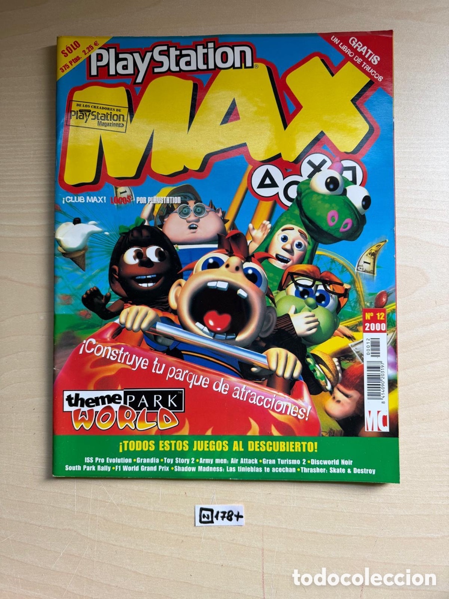 Sammeln von Zeitschriften und Zeitungen: Playstation Max revista