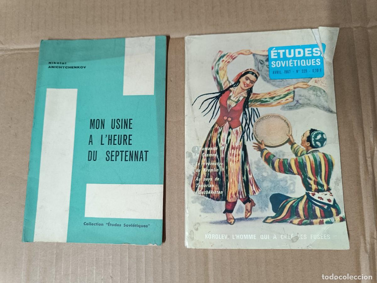 Collezionismo di Riviste e Giornali: LOTE DE 2 ANTIGUAS REVISTAS ETUDES SOVIETIQUES, A&Ntilde;OS 60, FRANCIA, COMUNISTA -P21