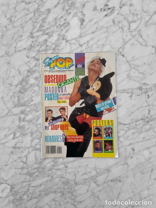 Coleccionismo de Revistas y Peri&oacute;dicos: SUPER POP - 1987 - EROS RAMAZZOTTI, VICKY LARRAZ, HOMBRES G, GEORGE MICHAEL, SABRINA, MADONNA