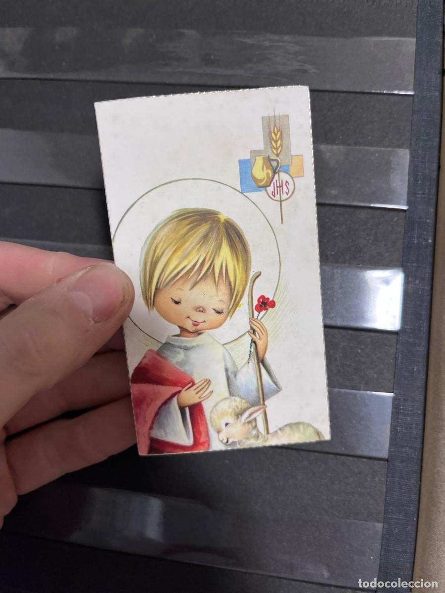 Coleccionismo de Revistas y Peri&oacute;dicos: ESTAMPA RELIGIOSA o ESQUELAS o RECORDATORIO o RECUERDO COMUNION o FRASE DE LA BIBLIA
