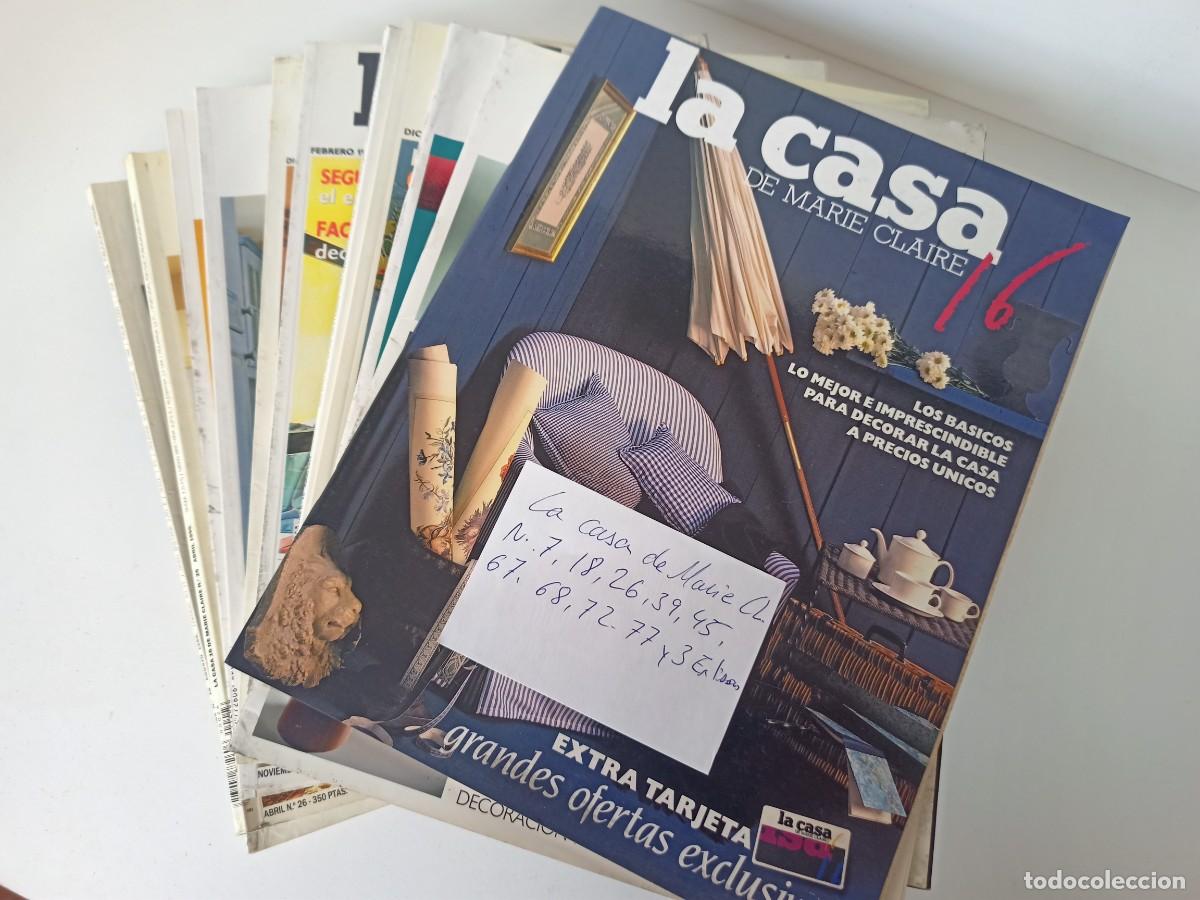 Collectionnisme de Revues et Journaux: Lote de revistas de decoraci&oacute;n, La casa de Marie Claire