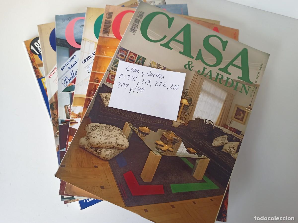 Collectionnisme de Revues et Journaux: Lote de revistas de decoraci&oacute;n, Casa y jard&iacute;n