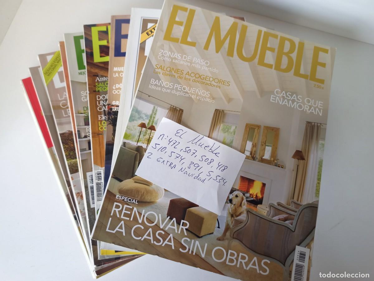 Collectionnisme de Revues et Journaux: Lote de revistas de decoraci&oacute;n, El mueble