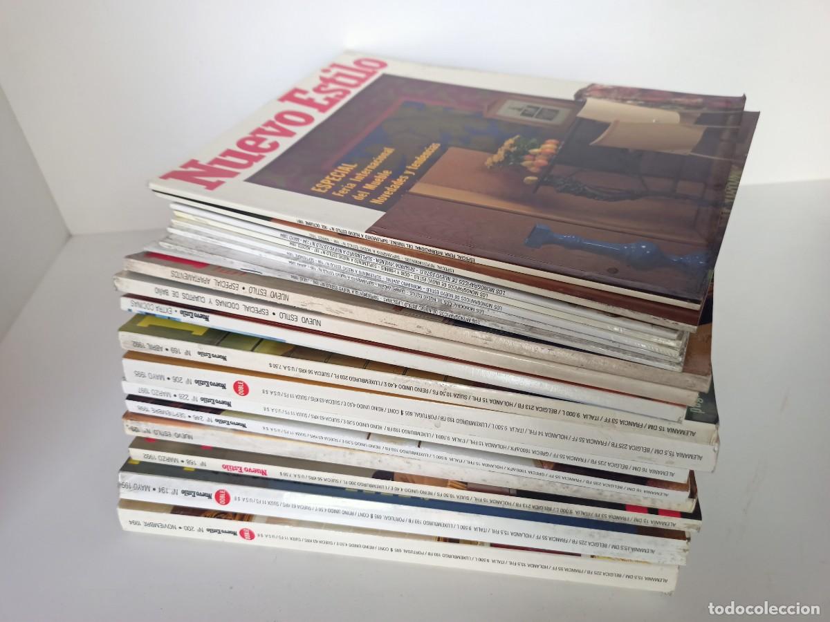 Coleccionismo de Revistas y Peri&oacute;dicos: Lote de revistas de decoraci&oacute;n, Nuevo estilo