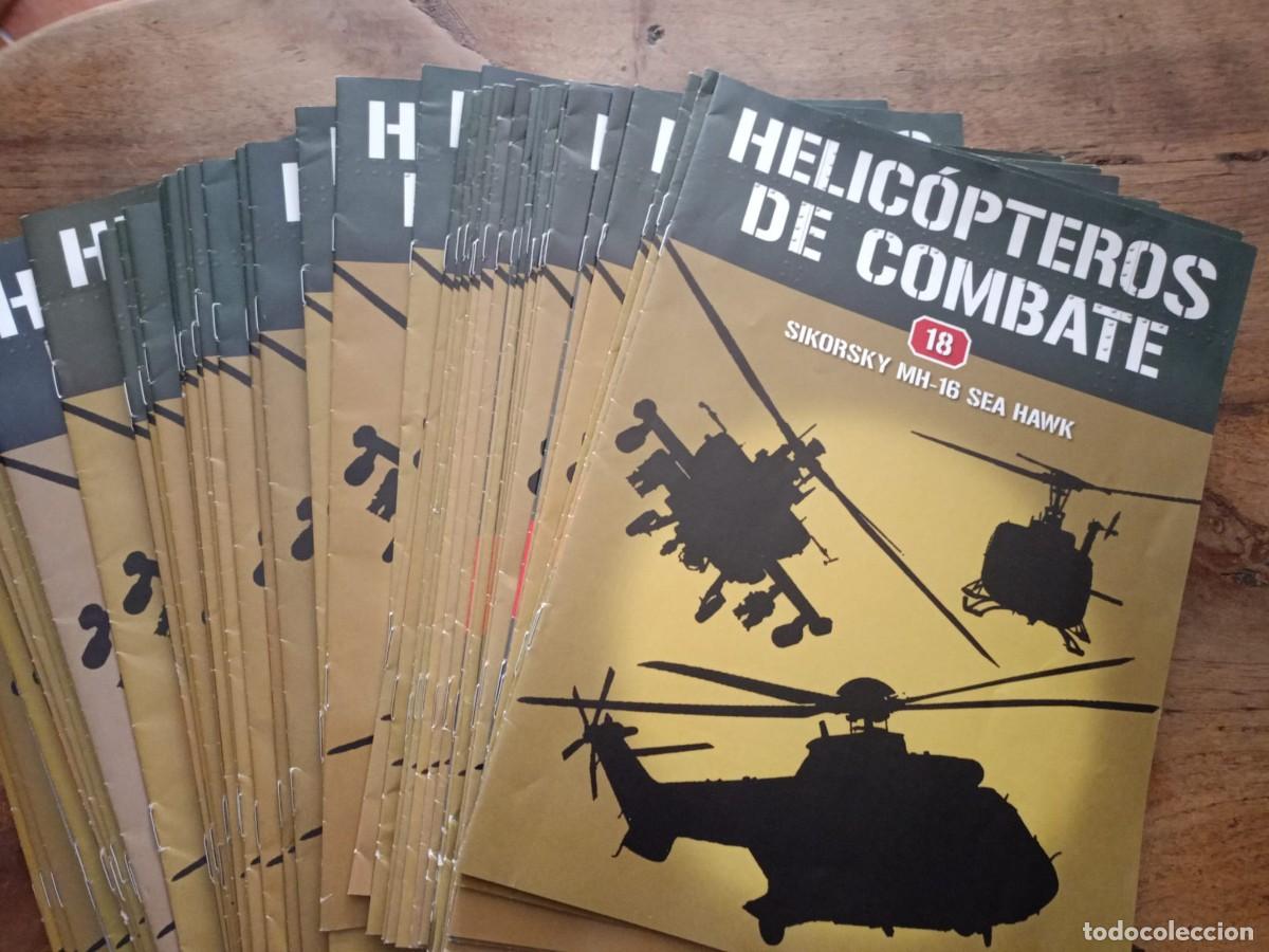 Coleccionismo de Revistas y Peri&oacute;dicos: Lote de 54 fasc&iacute;culos coleccionables, Helic&oacute;pteros de combate, Altaya