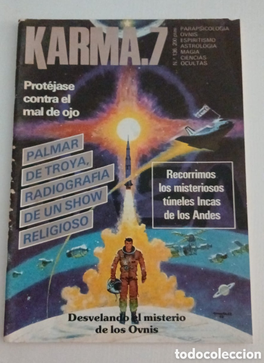 Coleccionismo de Revistas y Peri&oacute;dicos: REVISTA KARMA 7. N&deg;136 (1982)