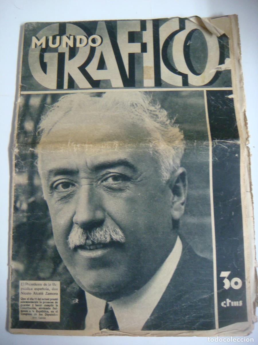 Coleccionismo de Revistas y Peri&oacute;dicos: REVISTA MUNDO GRAFICO NUMERO 1050 A&Ntilde;O 15-12-1931-(&)