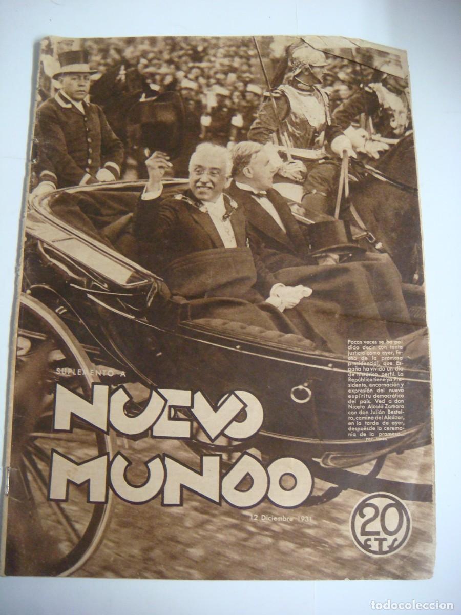 Coleccionismo de Revistas y Peri&oacute;dicos: REVISTA NUEVO MUNDO SUPLEMENTO A&Ntilde;O 12-12-1931-(&)