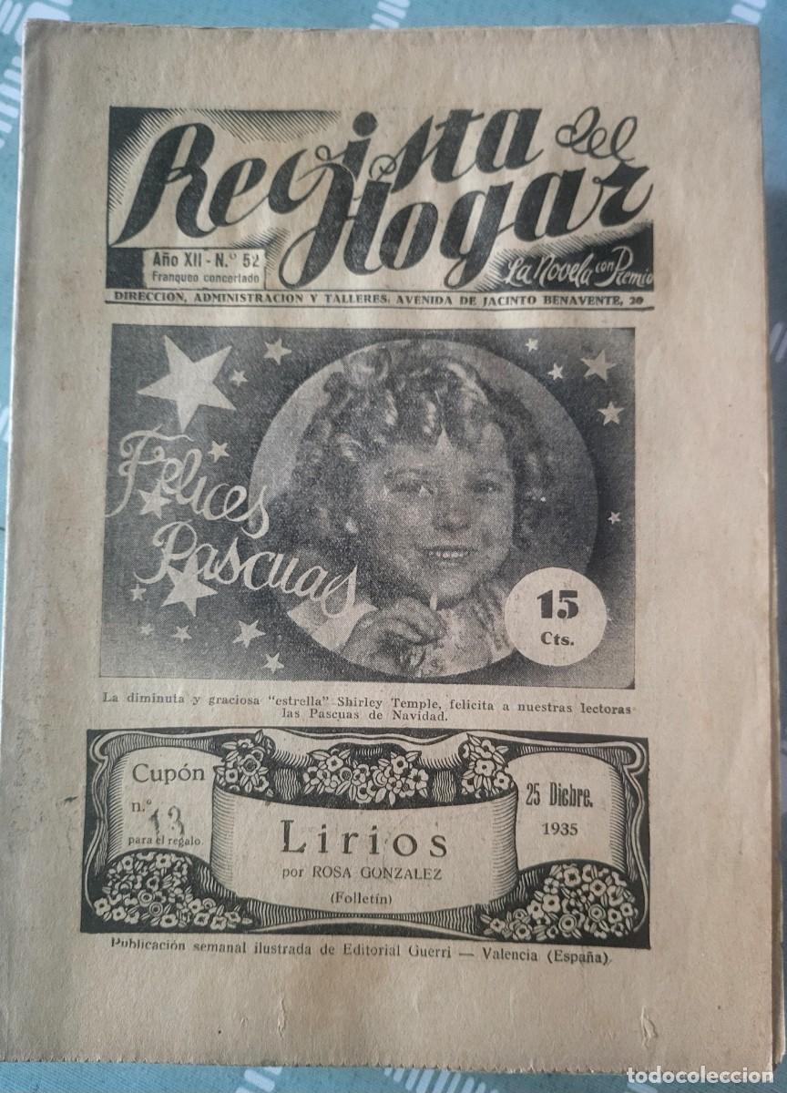 Coleccionismo de Revistas y Peri&oacute;dicos: ShirleyTemple revista del hogar n⁰ 54 editada en Espa&ntilde;a a&ntilde;o 1935...
