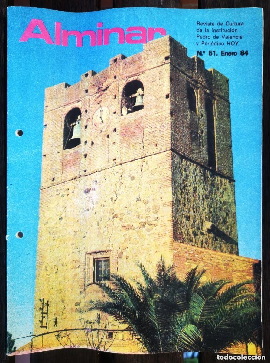 Coleccionismo de Revistas y Peri&oacute;dicos: Lote 2 n&uacute;meros Revista &rdquo;Alminar&rdquo; suplemento del diario &rdquo;Hoy&rdquo; (Badajoz), a&ntilde;o 1984 completo.