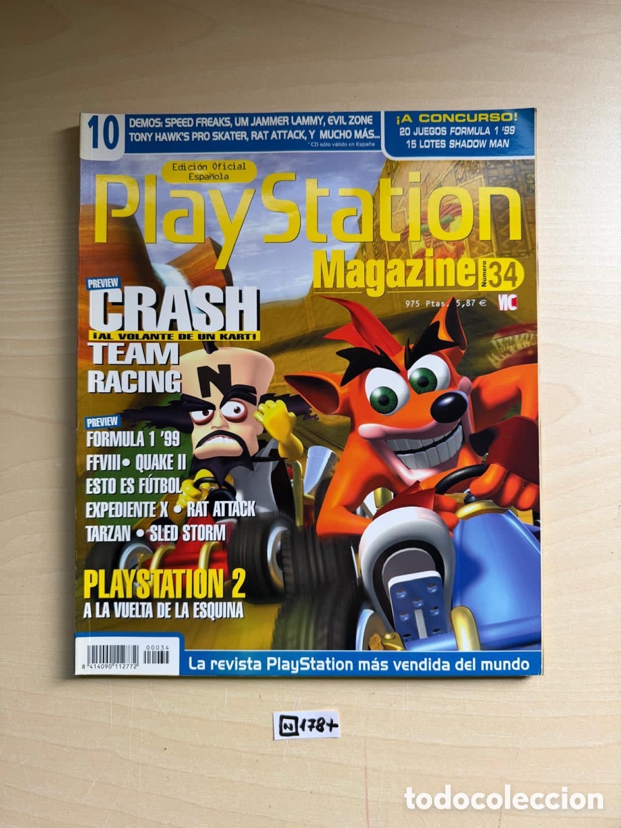 Coleccionismo de Revistas y Peri&oacute;dicos: PlayStation Magazine revista