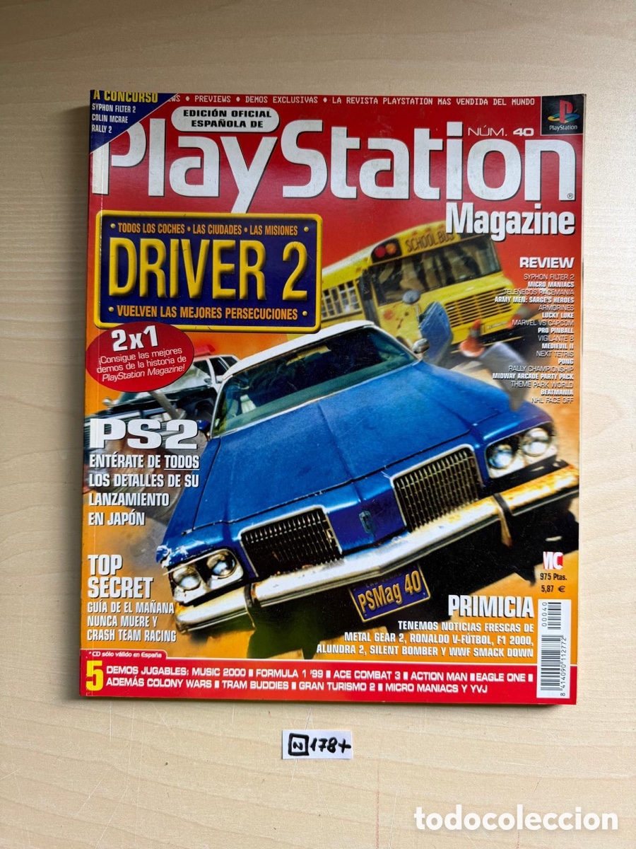 Coleccionismo de Revistas y Peri&oacute;dicos: PlayStation Magazine revista