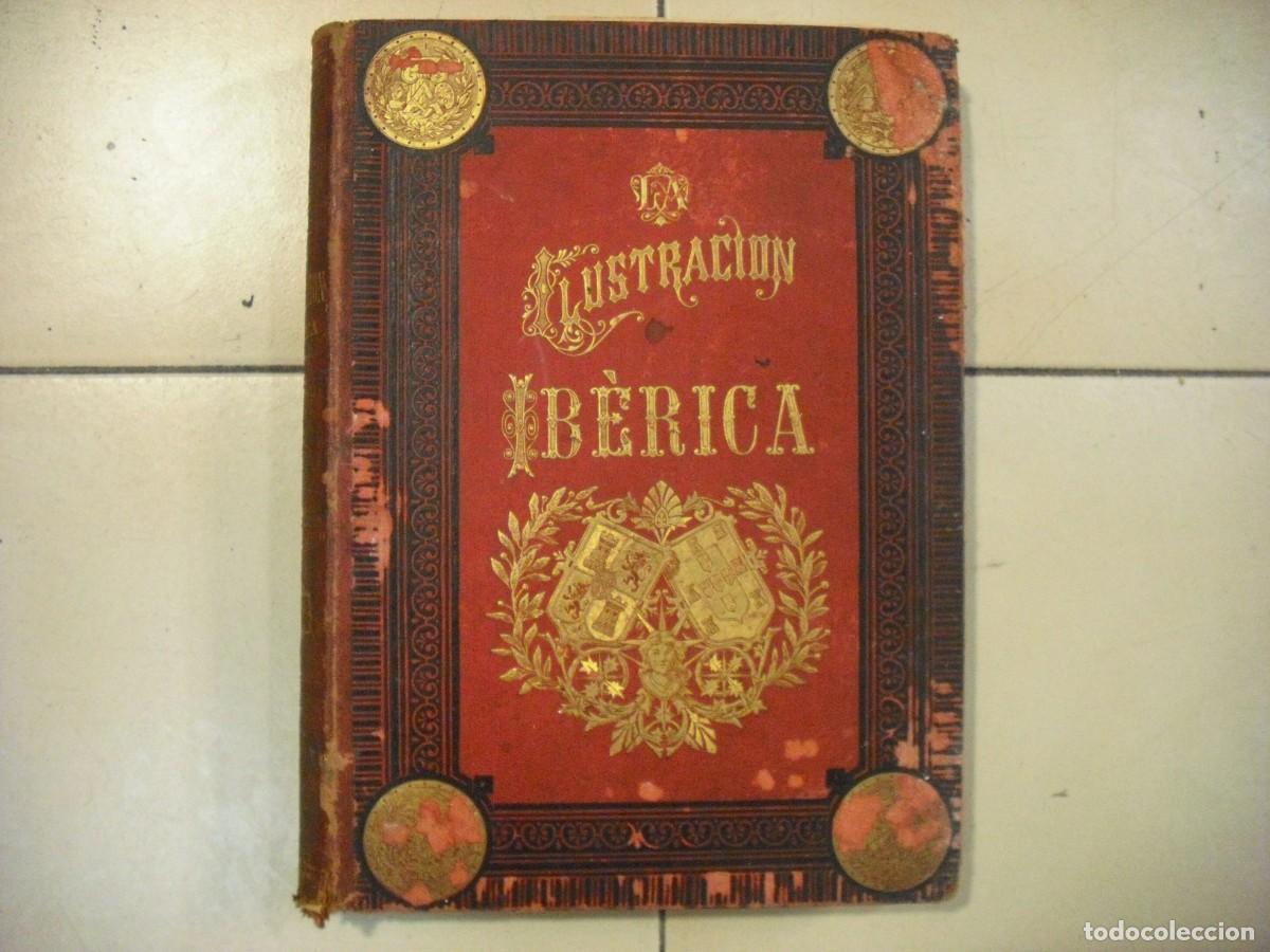 Sammeln von Zeitschriften und Zeitungen: ILUSTRACION IBERICA . SEMANARIO CIENTIFICO, LITERARIO Y ARTISTICO . A&Ntilde;O 1884
