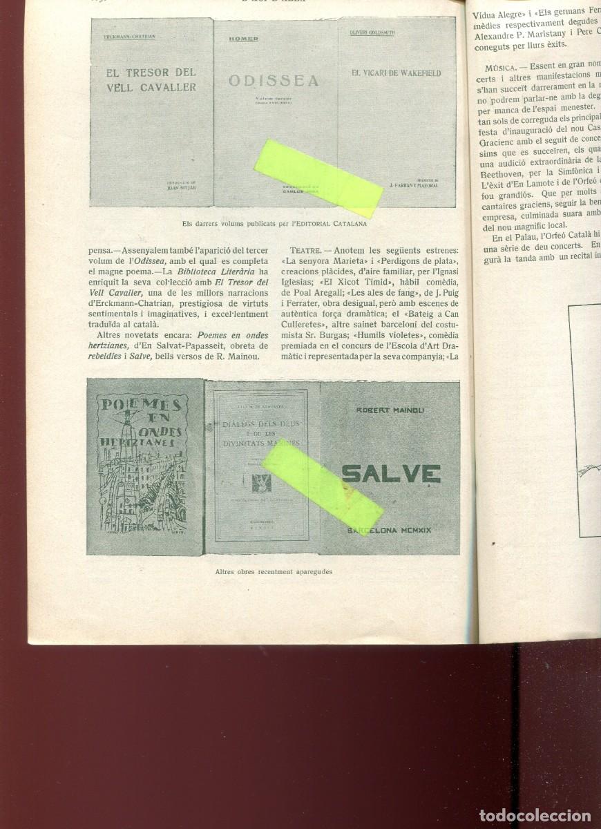 Collection Magazines and Newspapers: REVISTA PUBLICADA L'ANY 1919 AVANTGUARDA AVANGUARDA POEMES EN ONDES HERTZIANES SALVAT PAPASSEIT