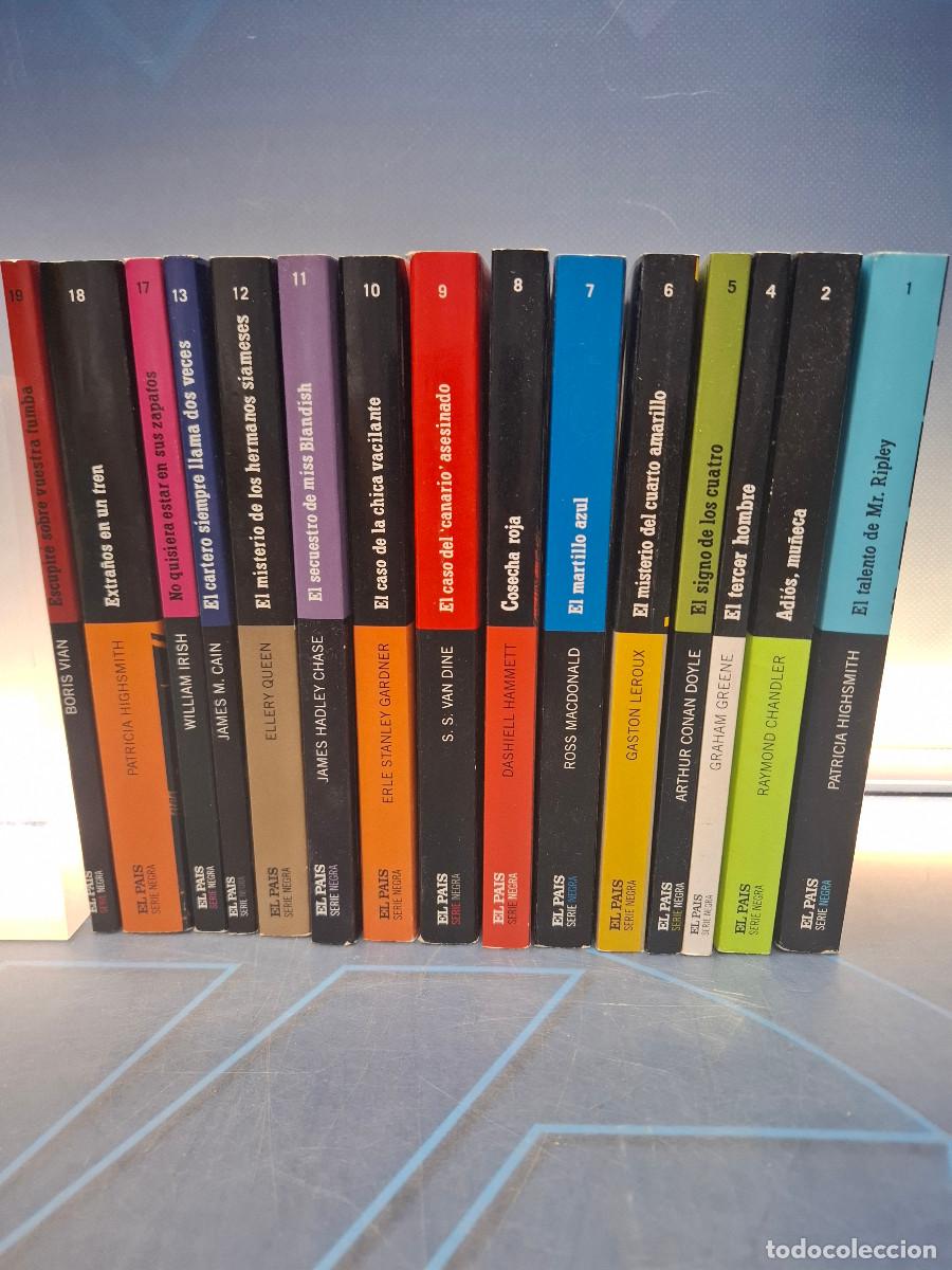 Collection Magazines and Newspapers: Lote, Serie Negra, El Pa&iacute;s, 15 Libros