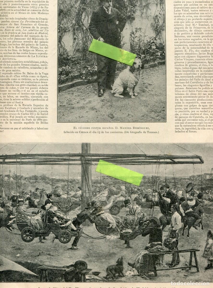 Coleccionismo de Revistas y Peri&oacute;dicos: REVISTA A&Ntilde;O 1906 RAFAEL ATCHE BRUCH CARRERA REGATA EN MONACO CABALLITOS DEL TIO VIVO ISIDRO MADRID