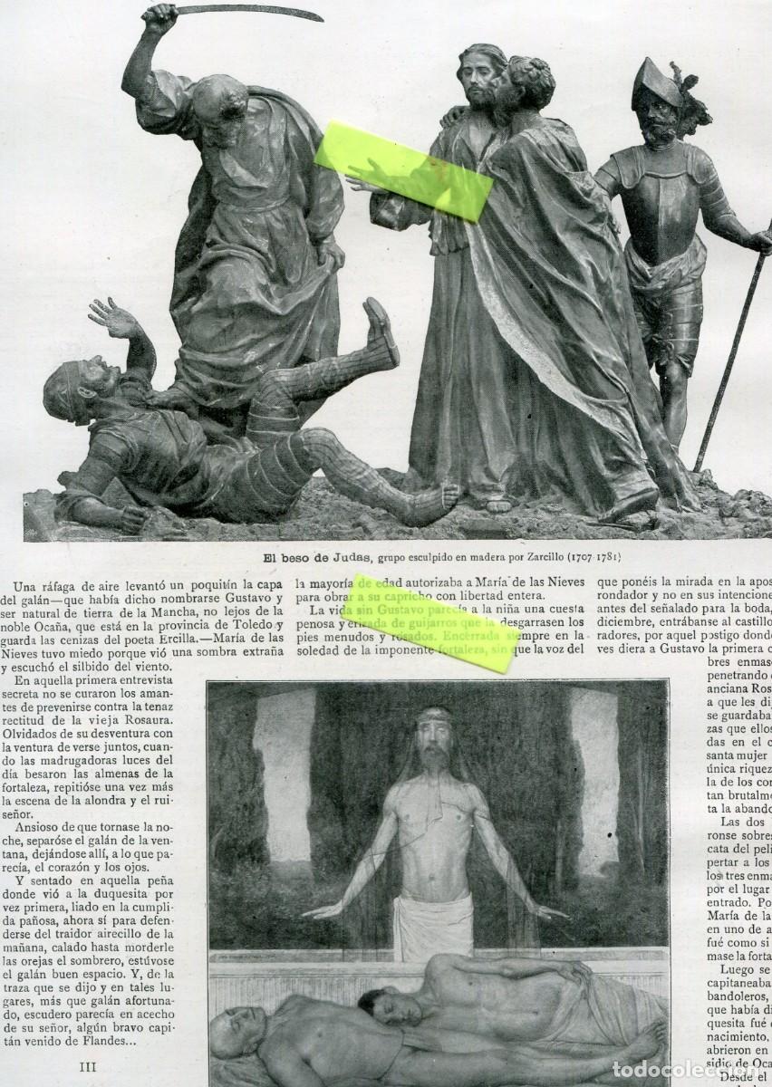 Coleccionismo de Revistas y Peri&oacute;dicos: REVISTA A&Ntilde;O 1912 EL BESO DE JUDAS SALCILLO CONCURSO DE HIDROAVIONES EN MONTECARLO MONACO HIDROAVION