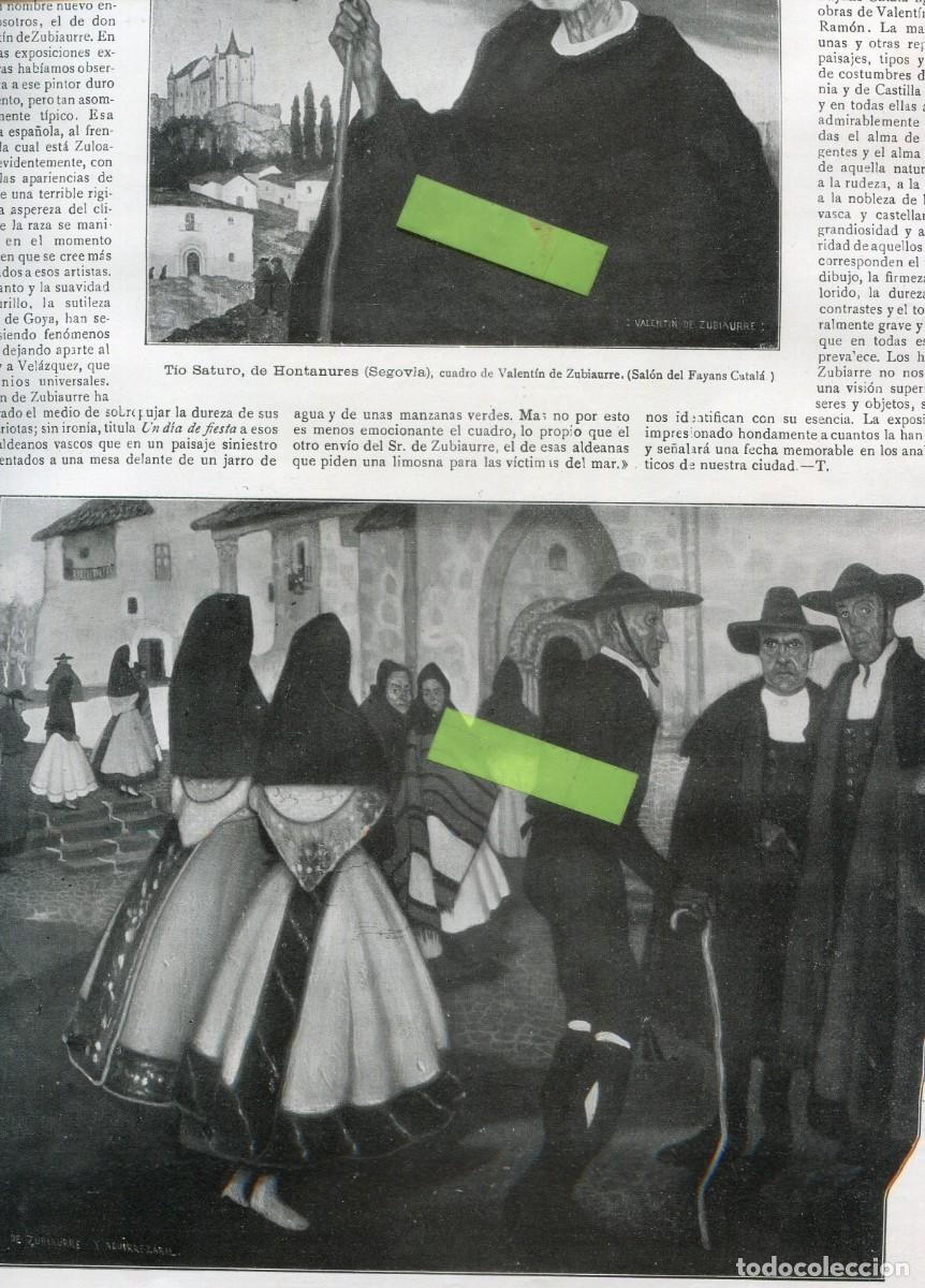 Coleccionismo de Revistas y Peri&oacute;dicos: REVISTA A&Ntilde;O 1912 RAMON VALENTIN ZUBIAURRE HONTANARES DE ERESMA SEGOVIA TRAJE TIPICO DE SALAMANCA
